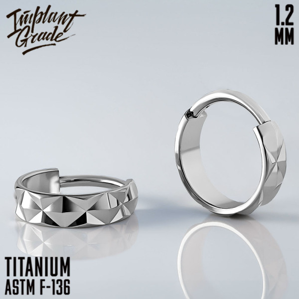 Кольцо-кликер Surface 1.2 мм (16 G) 