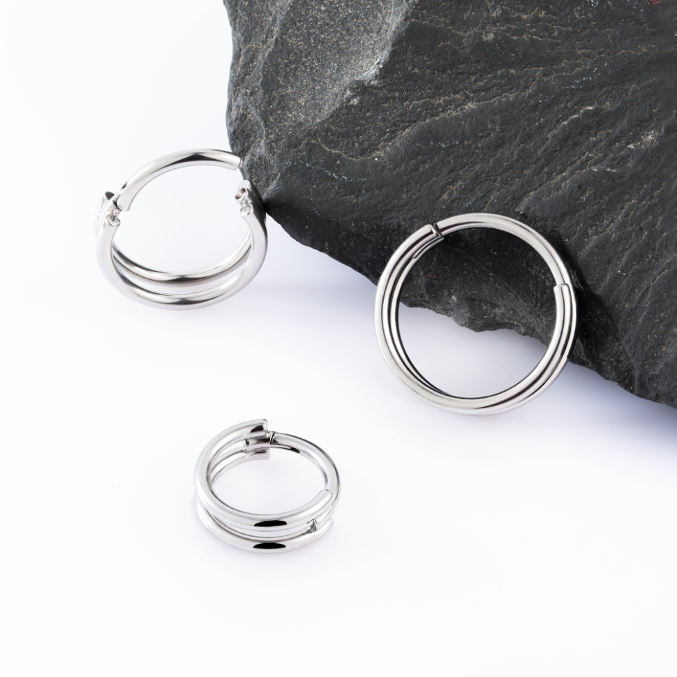 Кольцо-кликер Simple Yan 1.2 мм (16 G)