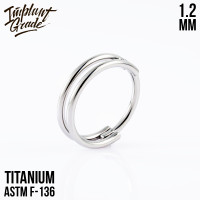 Кольцо-кликер Simple Yan 1.2 мм (16 G)