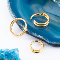 Кольцо-кликер Simple Yan 1.2 мм (16 G)