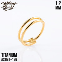 Кольцо-кликер Simple Yan 1.2 мм (16 G)