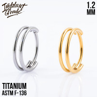 Кольцо-кликер Simple Yan 1.2 мм (16 G)