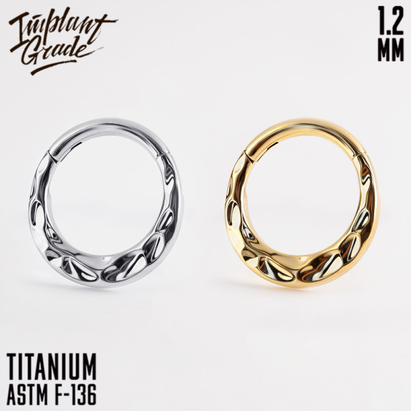 Кольцо-кликер Ornament 1.2 мм (16 G)