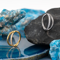 Кольцо-кликер Half Smile 1.2 мм (16 G)