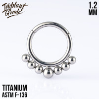 Кольцо-кликер Mary 1.2 мм (16 G)