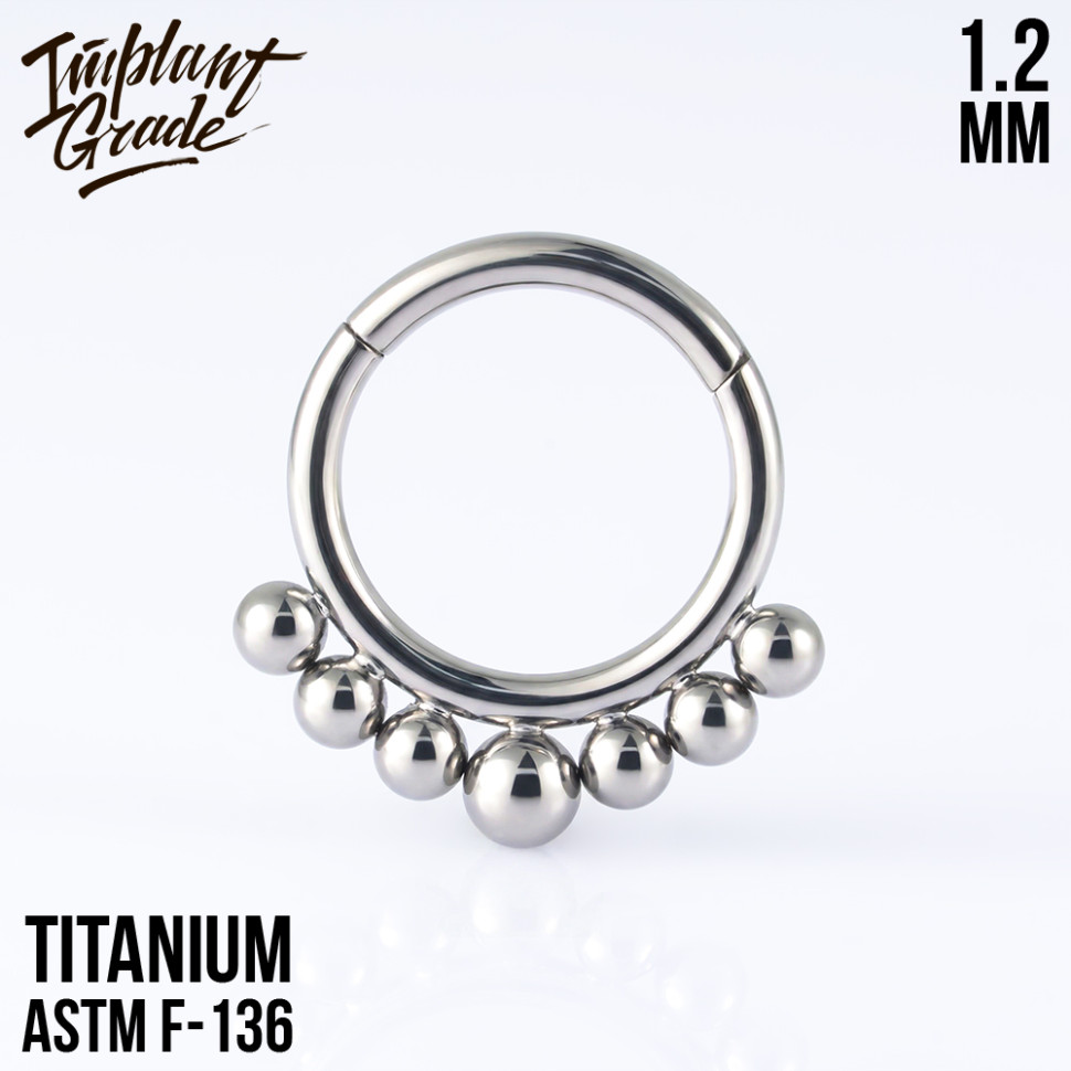 Кольцо-кликер Mary 1.2 мм (16 G)