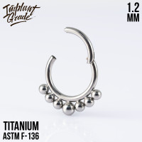 Кольцо-кликер Mary 1.2 мм (16 G)