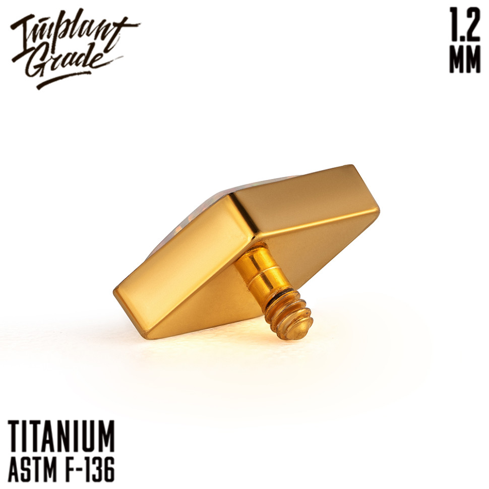 Накрутка Gold Rhomb op-17 1.2 мм