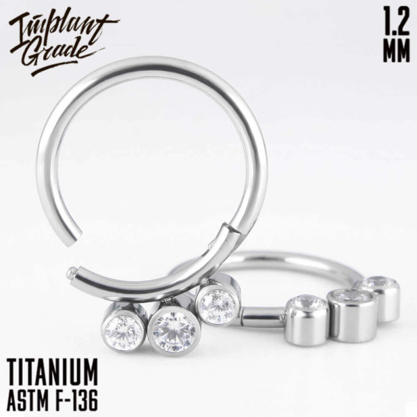 Кольцо-кликер Dawn 1.2 мм (16 G)