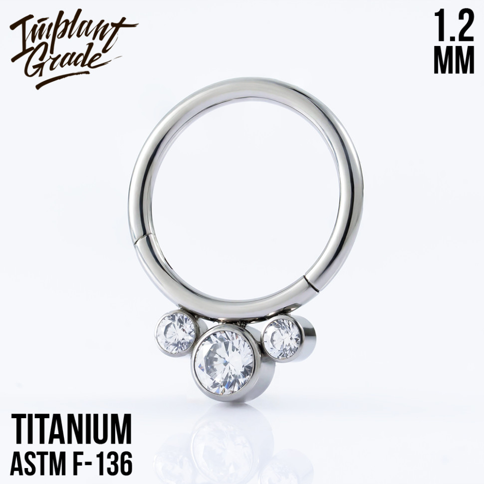 Кольцо-кликер Dawn 1.2 мм (16 G)