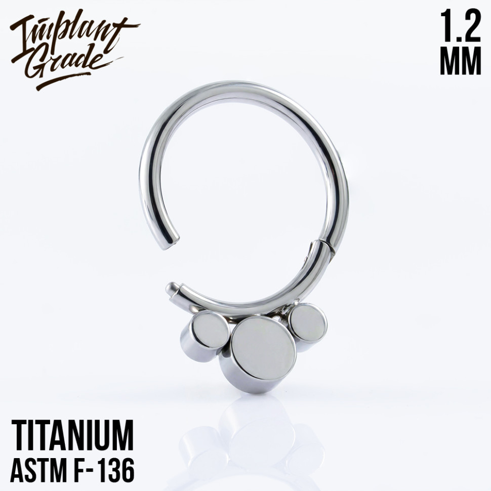 Кольцо-кликер Dawn 1.2 мм (16 G)