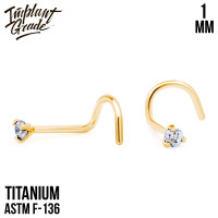 Нострил с кристаллом 3 лапки