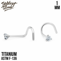 Нострил с кристаллом 3 лапки