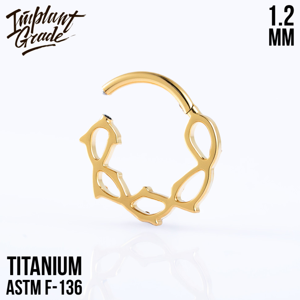 Кольцо-кликер Thorn 1.2 мм (16 G)