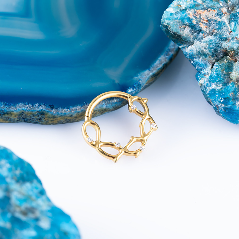 Кольцо-кликер Thorn 1.2 мм (16 G)