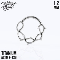 Кольцо-кликер Thorn 1.2 мм (16 G)