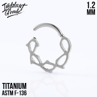 Кольцо-кликер Thorn 1.2 мм (16 G)