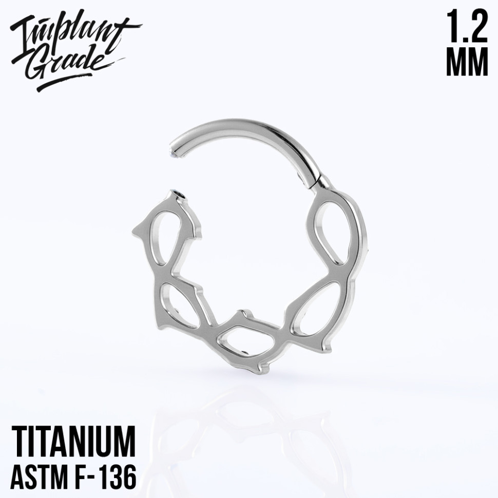 Кольцо-кликер Thorn 1.2 мм (16 G)
