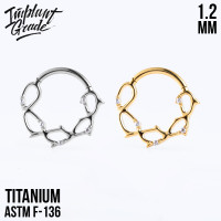 Кольцо-кликер Thorn 1.2 мм (16 G)