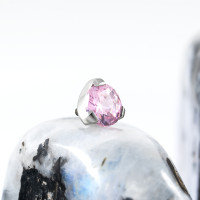 Накрутка Фианит Pink 1.2 мм