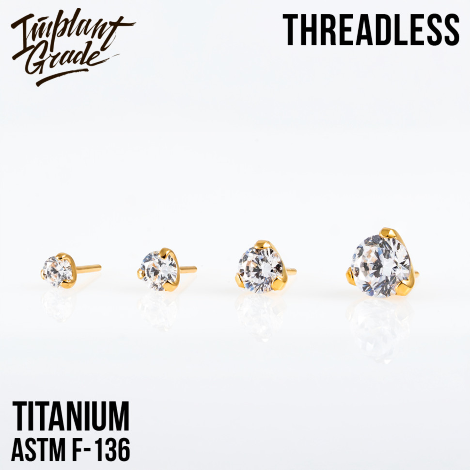 Топ Crystal Gold безрезьбовой в лапках