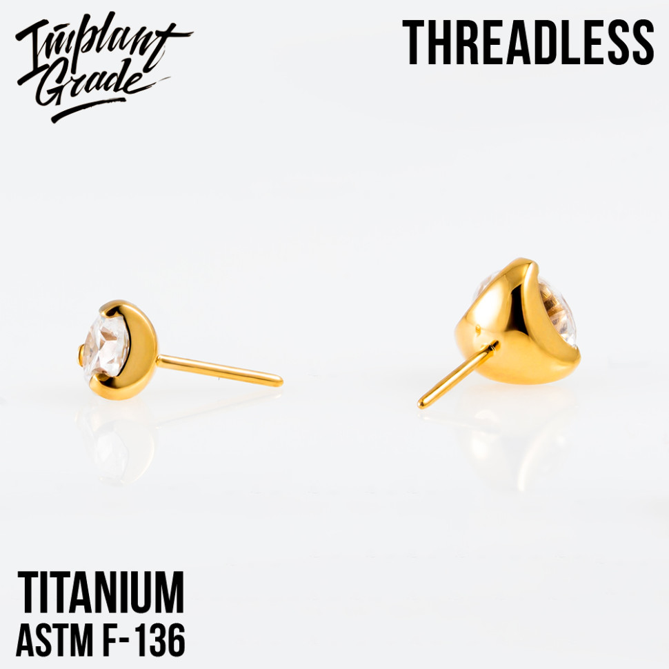 Топ Crystal Gold безрезьбовой в лапках