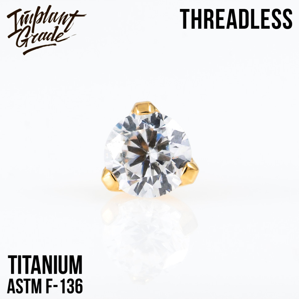 Топ Crystal Gold безрезьбовой в лапках