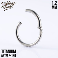 Кольцо-кликер Geometry 1.2 мм (16 G)