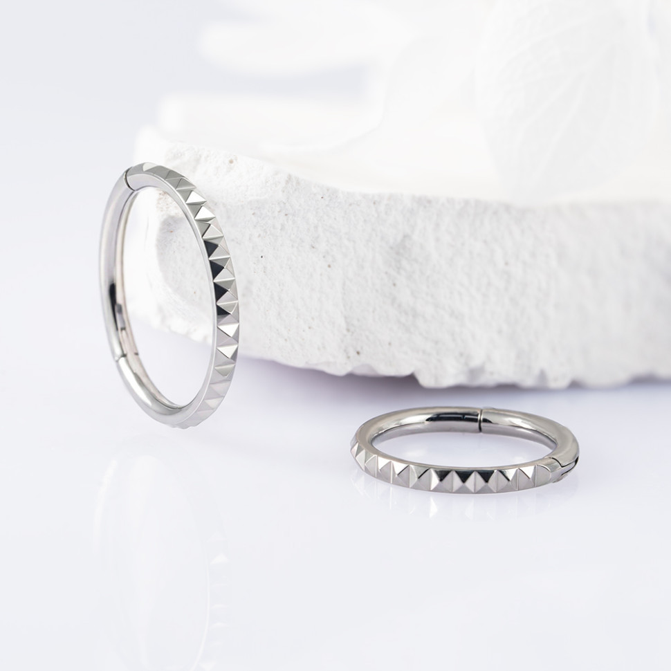 Кольцо-кликер Geometry 1.2 мм (16 G)