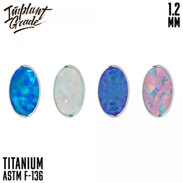 Накрутка Oval Opal 1.2 мм