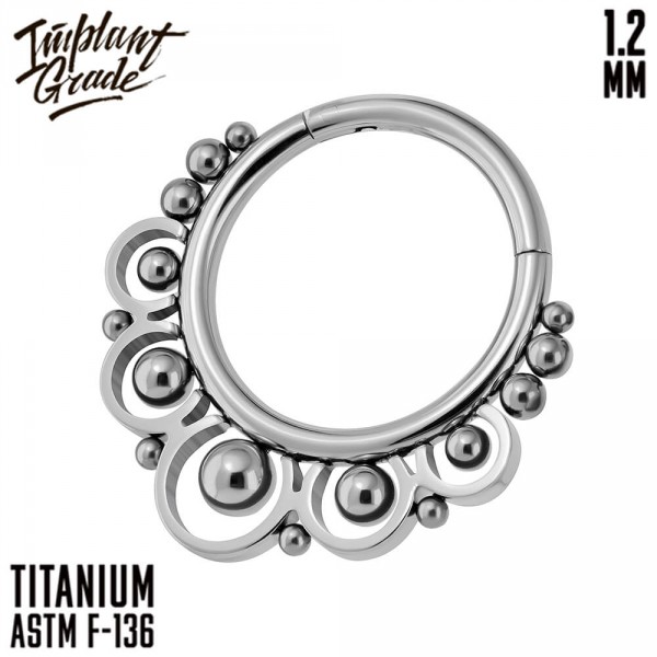 Кольцо-кликер Blanka 1.2 мм (16 G)