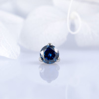 Накрутка Фианит Sapphire 1.2 мм