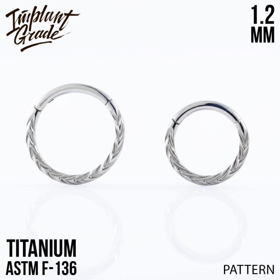 Кольцо-кликер Side 1.2 мм (16 G)