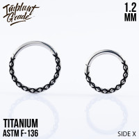 Кольцо-кликер Side 1.2 мм (16 G)