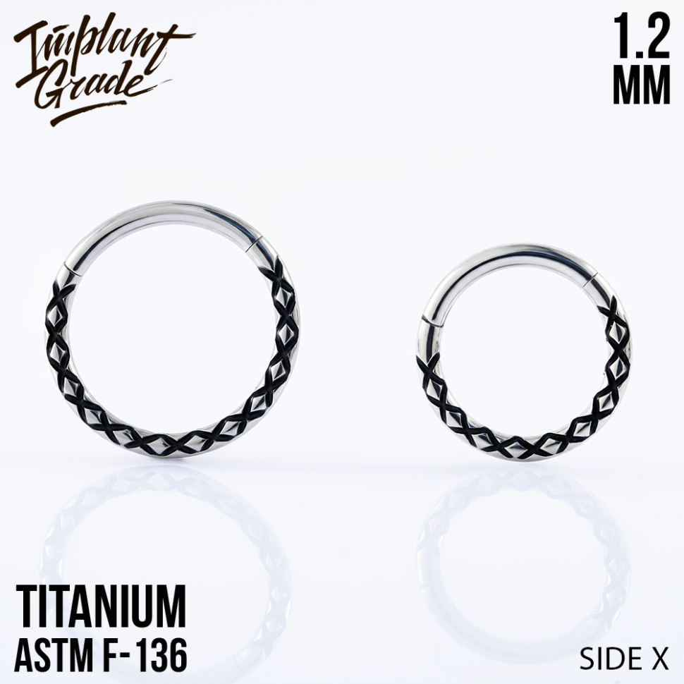 Кольцо-кликер Side 1.2 мм (16 G)