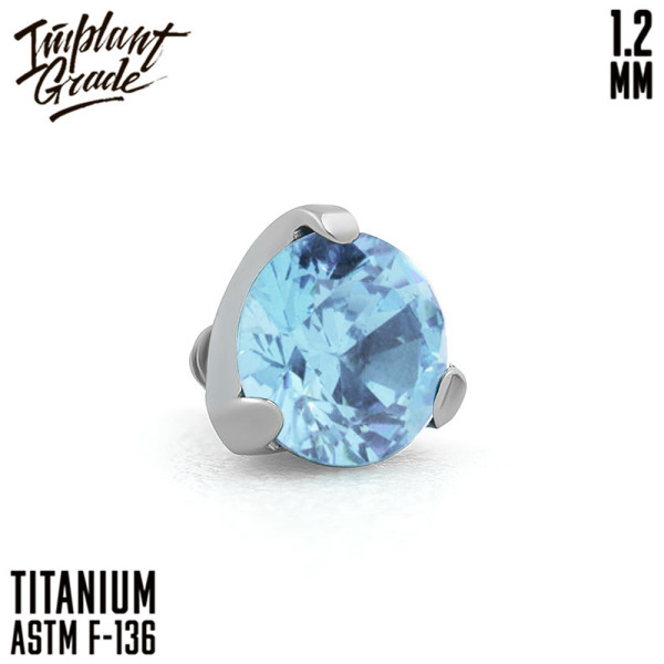 Накрутка Фианит Spinel 1.2 мм