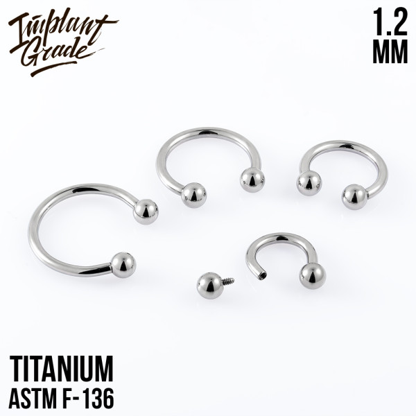 Циркуляр для пирсинга 1.2 мм (16 G)