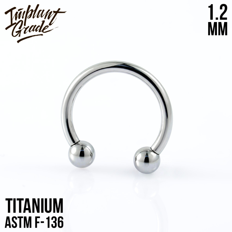 Циркуляр для пирсинга 1.2 мм (16 G)