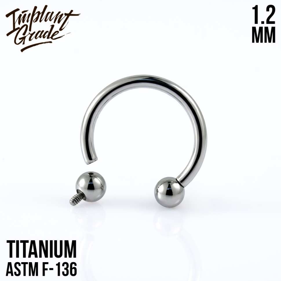 Циркуляр для пирсинга 1.2 мм (16 G)