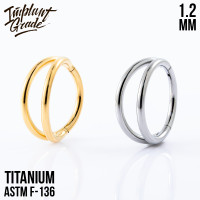 Кольцо-кликер Simple Smile 1.2 мм (16 G)