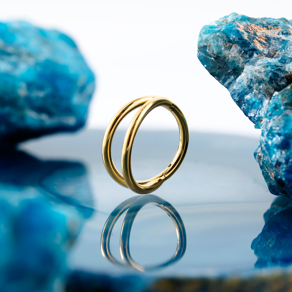 Кольцо-кликер Simple Smile 1.2 мм (16 G)