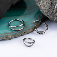 Кольцо-кликер Simple Smile 1.2 мм (16 G)