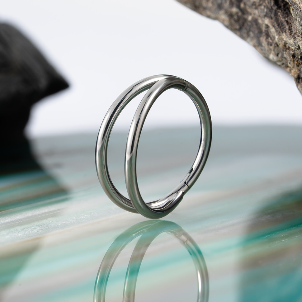 Кольцо-кликер Simple Smile 1.2 мм (16 G)