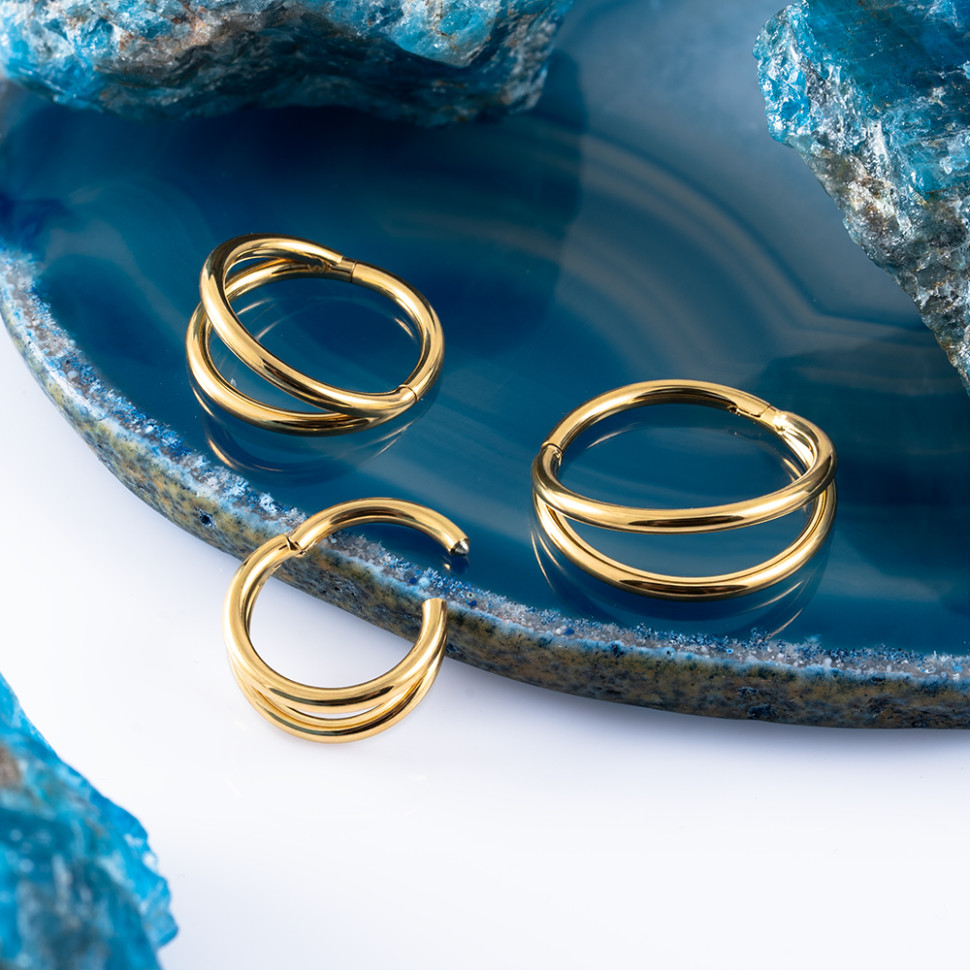 Кольцо-кликер Simple Smile 1.2 мм (16 G)