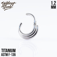 Кольцо-кликер Trio 1.2 мм (16 G)