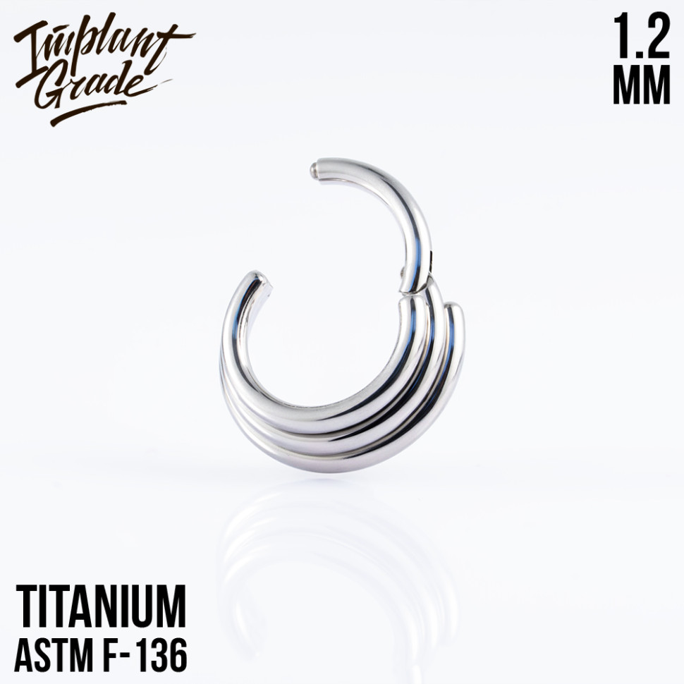 Кольцо-кликер Trio 1.2 мм (16 G)