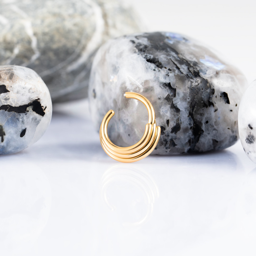 Кольцо-кликер Trio 1.2 мм (16 G)