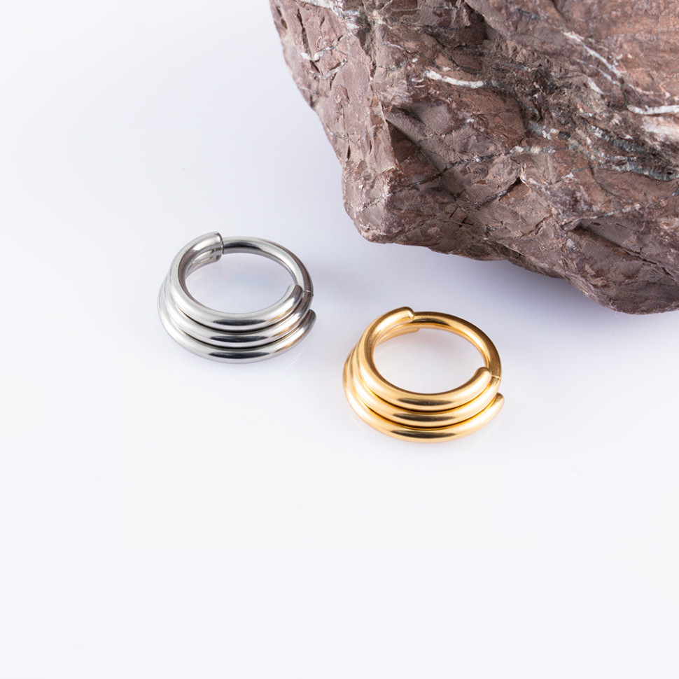 Кольцо-кликер Trio 1.2 мм (16 G)