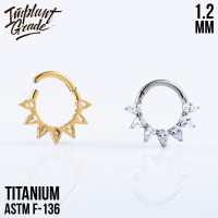 Кольцо-кликер May 1.2 мм (16 G)