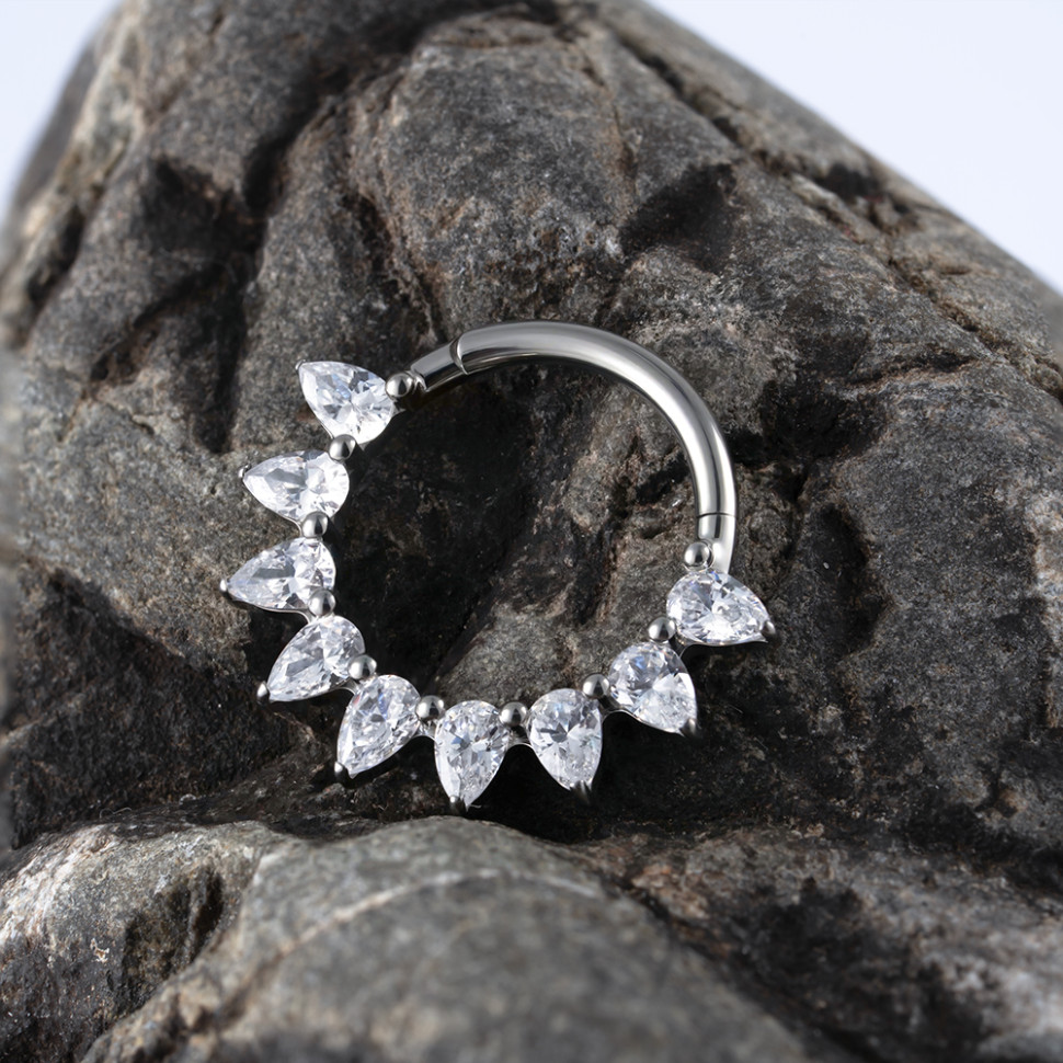 Кольцо-кликер May 1.2 мм (16 G)